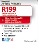 Huawei Ascend P6 Black-On Smart S