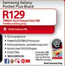 Samsung Galaxy Pocket Plus Black-On U Choose Flexi 100