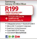 Samsung Galaxy S3 Mini Blue-On Smart Light