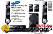 Samsung 5.1 DVD Home Theatre System HTF453