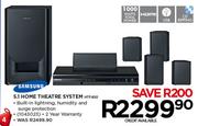 Samsung 5.1 Home Theatre System HTF450