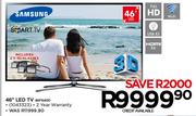 Samsung 46" LED TV 46F6400