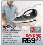 By D:Sign Steam Iron BSI1200T