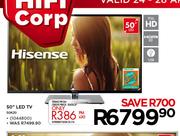 Hisense 50" LED TV 50K20