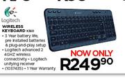 Logitech Wireless Keyboard K360