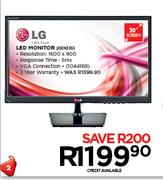 Lg LED Monitor 20EN3355