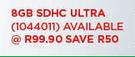 SanDisk SDHC Ultra 8GB