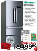 Hisense French Door Fridge/Freezer