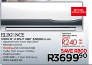 Elegance 12000 BTU Split Unit Aircon