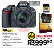 Nikon Digital Camera D3100