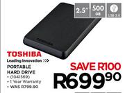 Toshiba Portable Hard Drive
