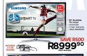 Samsung 51" 3D Plasma TV 51F5500