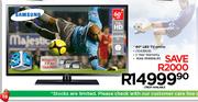 Samsung 60" 3D LED TV 60F6100