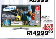 Samsung 55" 3D LED Smart TV 55F6400