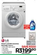 LG 6Kg Front Loader Washing Machine F10B8NDP2