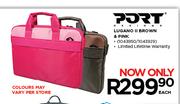 Port Lugano II Brown & Pink Each