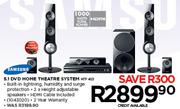 Samsung 5.1 DVD Home Theatre System HTF 453