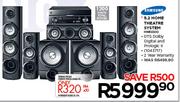 Samsung 5.2 Home Theatre System HWE6500