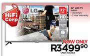 LG 32" LED TV 32LB550