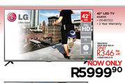 LG 42" LED TV 42LB550