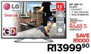 LG 55" 3D LED TV 55LA6210