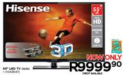 Hisense 55" 3D FHD LED TV 55K366