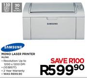 Samsung Mono Laser Printer ML2160