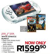 PSP White Console Bundle