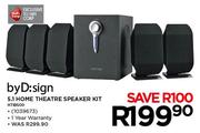 ByD:sign 5.1 Home Theatre Speaker Kit HTIB500