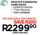 Seagate 4TB Desktop Expansion Hard Drive