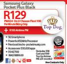 Samsung Galaxy Pocket Plus Black-On U Choose Flexi 100