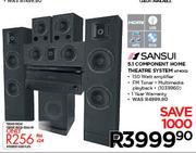 Sansui 5.1 Component Home Theatre System