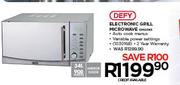 Defy Electronic Grill Microwave DM0343 