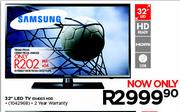 Samsung 32" LED TV EH4003HDR