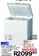 KIC Chest Freezer-207Ltr