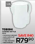 Tobishi Corded Kettle-1.7Ltr