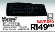 Microsoft Keyboard 200