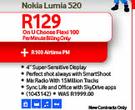 Nokia Lumia 520-On U Choose Flexi 100