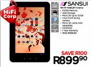 Sansui 7" WiFi Tablet ETAB704 