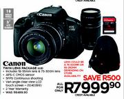 Canon Twin Lens Package 650D