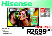 Hisense 32" LED TV-32D33