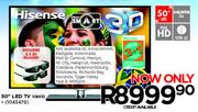 Hisense 50" LED TV-50K610