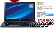 Acer Notebook E1
