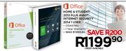 Microsoft Office Home & Student 2013 Plus Avast Internet Security 2014 1 User