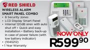 Red Shield Wireless Alarm Smart Panel Combo
