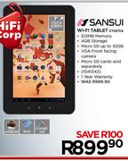 Sansui Wi-Fi Tablet ETAB704