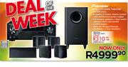 Pioneer Satellite Home Theatre System-HTF072