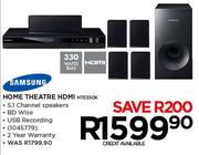 Samsung Home Theatre HDMI-HTE350K