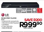 LG 3D Blu-Ray Player-BP325