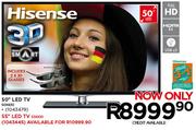 Hisense 55" 3D LED Smart TV 55K610